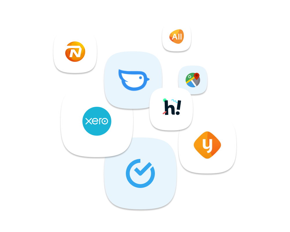 Nmbrs App Store logo's