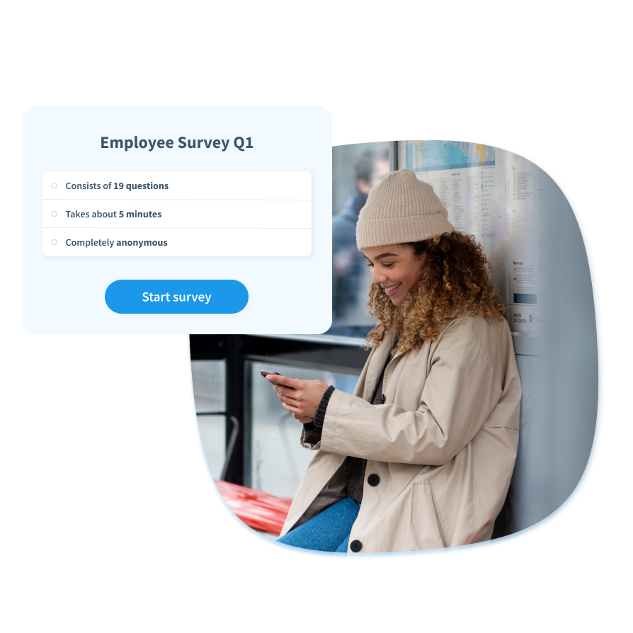 Employee survey engagement