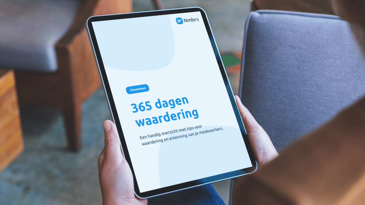 Cheatsheet - 365 dagen  waardering