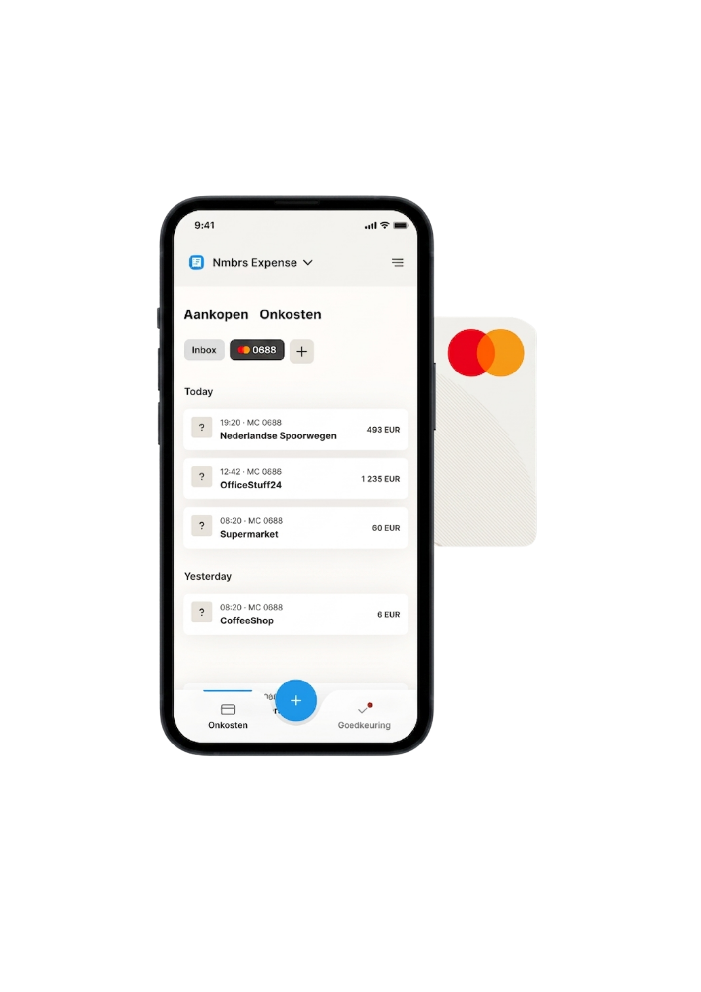 Mastercard only smaller credit card expense
