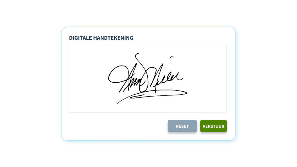 contract digitaal ondertekenen arbeidsovereenkomst