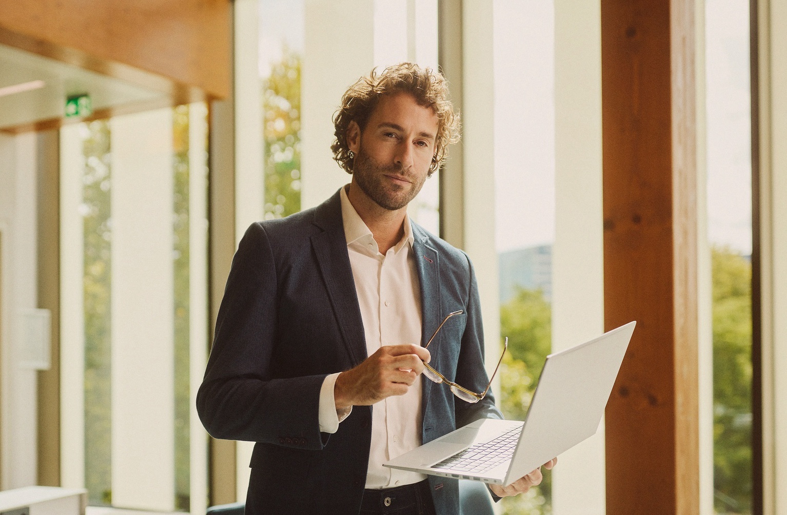 payroll accountant portrait standing